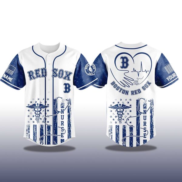 Boston Red Sox Nurses Night Appreciation Jersey 2025 2