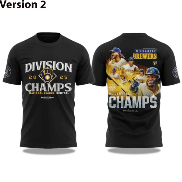 Brewers Division Champs National League Central 2025 Shirt