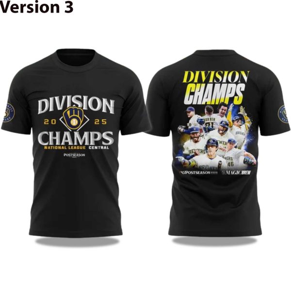 Brewers Division Champs National League Central 2025 Shirt