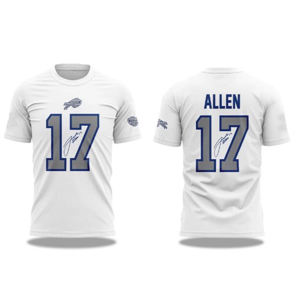 Buffalo Bills Allen 17 Rivalries Signature 2025 Shirt 1