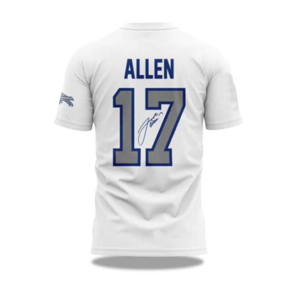 Buffalo Bills Allen 17 Rivalries Signature 2025 Shirt 4