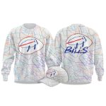 Buffalo Bills Josh Allen Billustration 2025 Sweatshirt