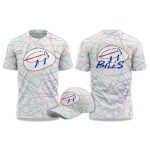 Buffalo Bills Josh Allen Billustration 2025 T-Shirt