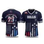 Buffalo Bills U.S. Air Force Birthday 2025 V-neck Short Sleeve Jersey