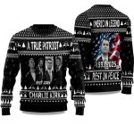 Charlie Kirk A True Patriot 1993 - 2025 Ugly Christmas Sweater