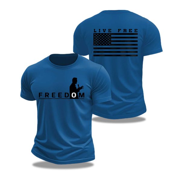 Charlie Kirk Freedom Live Free Shirt 2