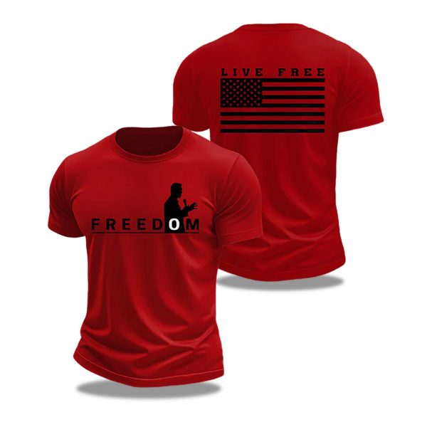 Charlie Kirk Freedom Live Free Shirt 3