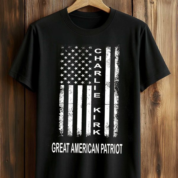 Charlie Kirk Great America Patriot Shirt 1