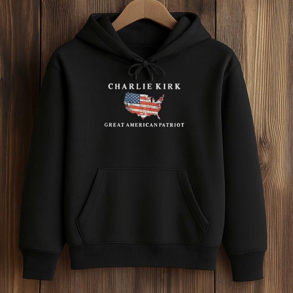 Charlie Kirk Great American Patriot Shirt