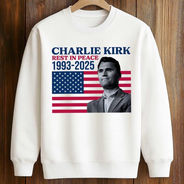 Charlie Kirk Rest In Peace 1993 2025 America Shirt