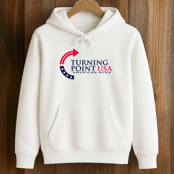Charlie Kirk Turning Point USA American Hero Shirt (1)