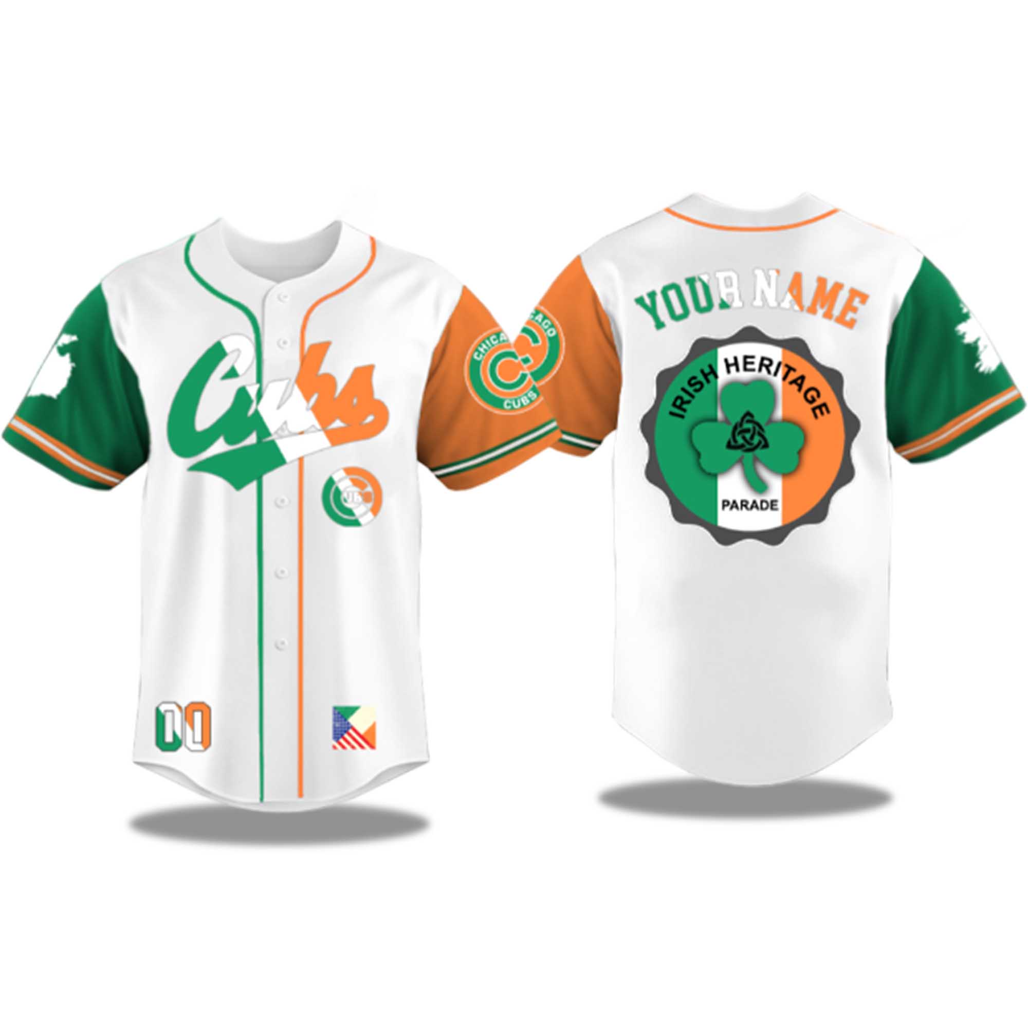 Chicago Cubs Irish American Heritage Night 2025 Jersey 