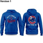 Chicago Cubs October Baseball Postseason 2025 Hoodie