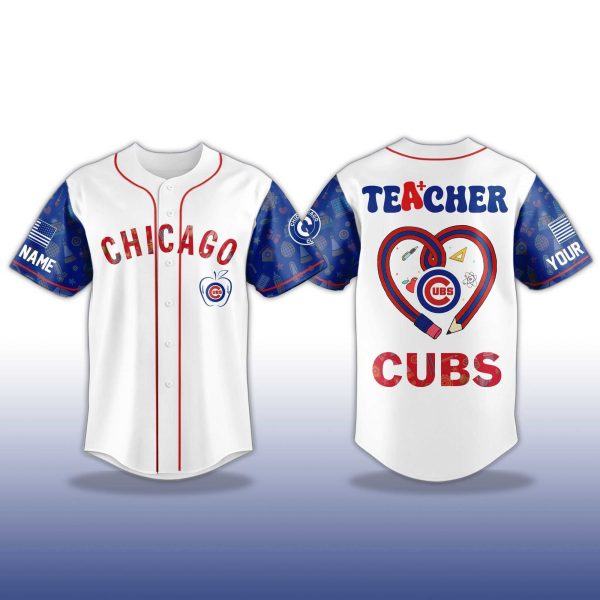 Chicago Cubs Teacher Appreciation Jersey 2025 2