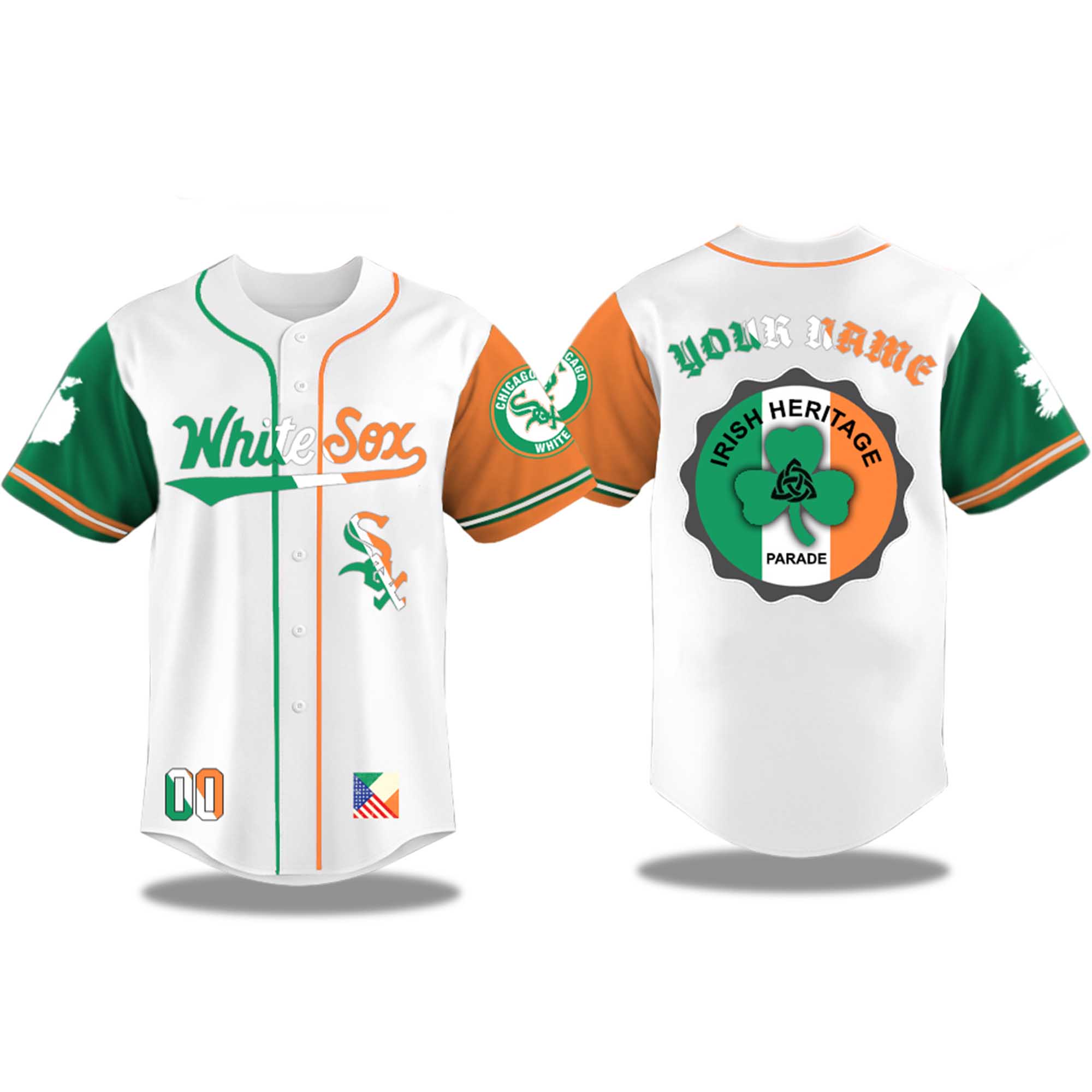 Chicago White Sox Irish American Heritage Night 2025 Jersey 
