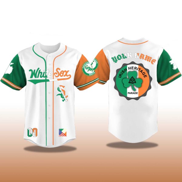 Chicago White Sox Irish American Heritage Night 2025 Jersey 2