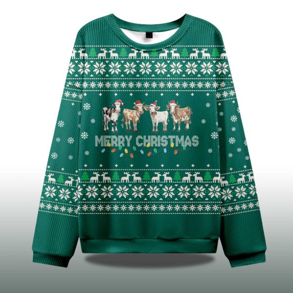 Christmas Cow Ugly Christmas Sweater 2