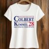Colbert Kimmel 2028 Free Speech Under Attack Shirt 2