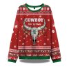 Cowboy Christmas Ugly Sweater 1