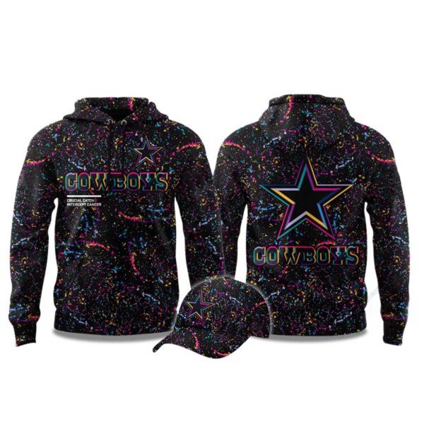 Cowboys Crucial Catch 2025 Hoodie