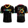 Cowboys Fight Cancer In All Color V neck Short Sleeve Jersey 2025 1