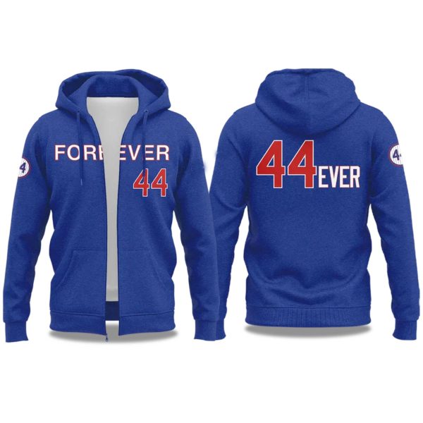 Cubs Anthony Rizzo Forever 2025 Zip Hoodie 1