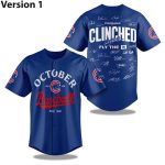 Cubs Clinched Fly The W 2025 Jersey