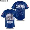 Cubs Clinched Fly The W 2025 Jersey 2