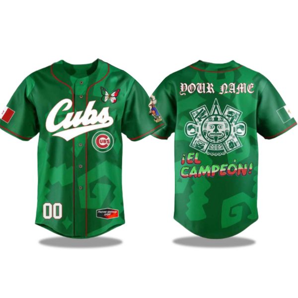 Cubs Mexican Heritage Night 2025 Jersey 1