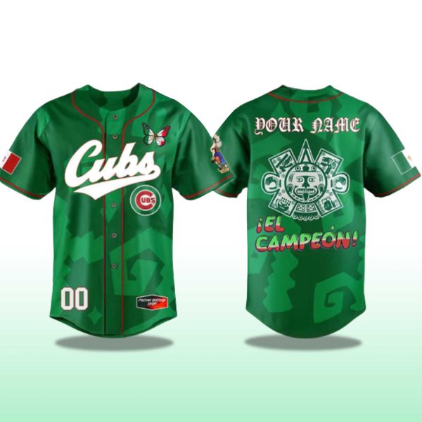 Cubs Mexican Heritage Night 2025 Jersey 2