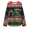 Curious Cat Christmas Ugly Sweater 1