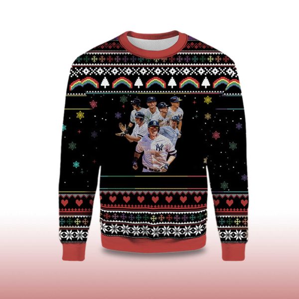 DJ LeMahieu New York Yankees Ugly Sweater 2025 1