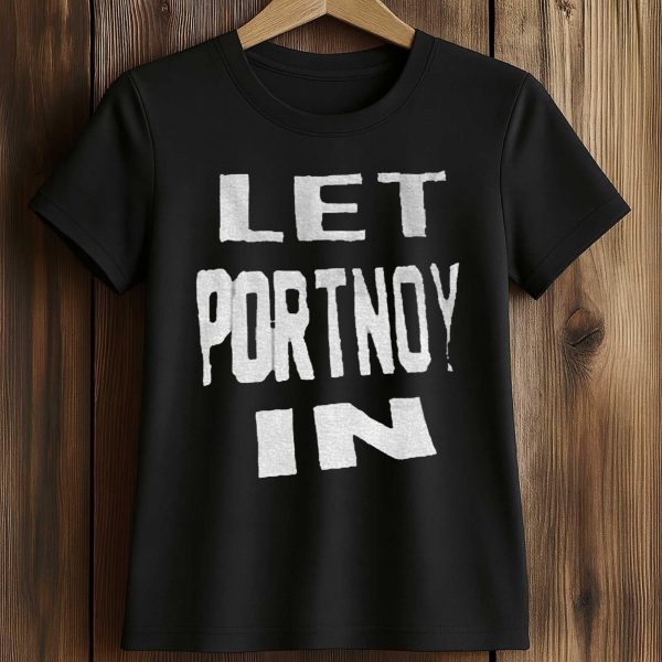 Dave Portnoy Wears Let Portnoy In Shirt