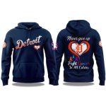 Detroit Fight Cancer In All Colors 2025 Hoodie