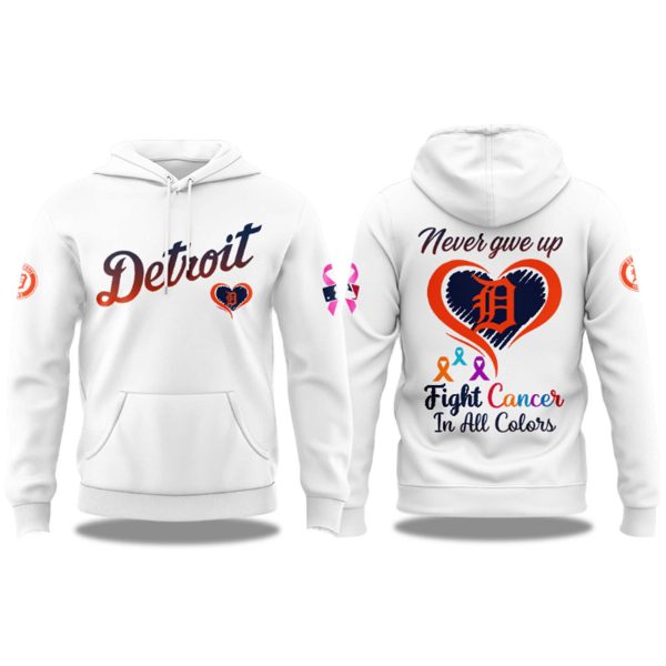 Detroit Fight Cancer In All Colors 2025 Hoodie 2