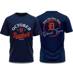 Tigers October Baseball 2025 Postseason Keep The Roar Alive Shirt