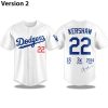 Dodgers Clayton Kershaw Thanks for the Memories 2025 Jersey