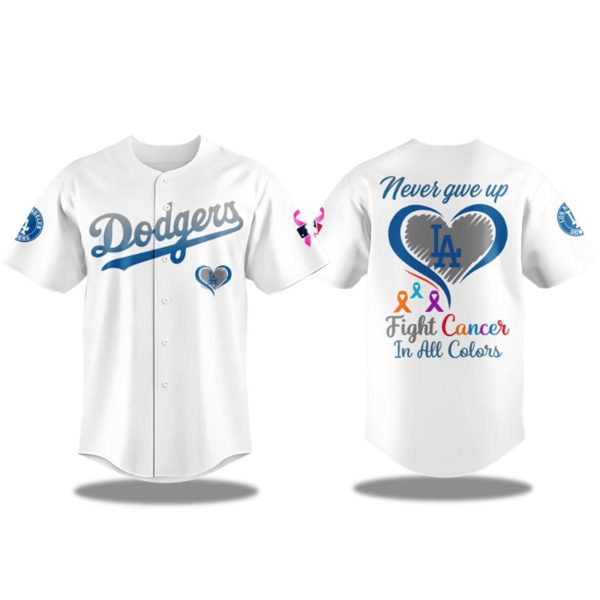 Dodgers Fight Cancer In All Colors 2025 Jersey 2