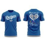 Dodgers Fight Cancer In All Colors 2025 T-Shirt
