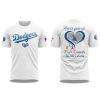 Dodgers Fight Cancer In All Colors 2025 T Shirt 2