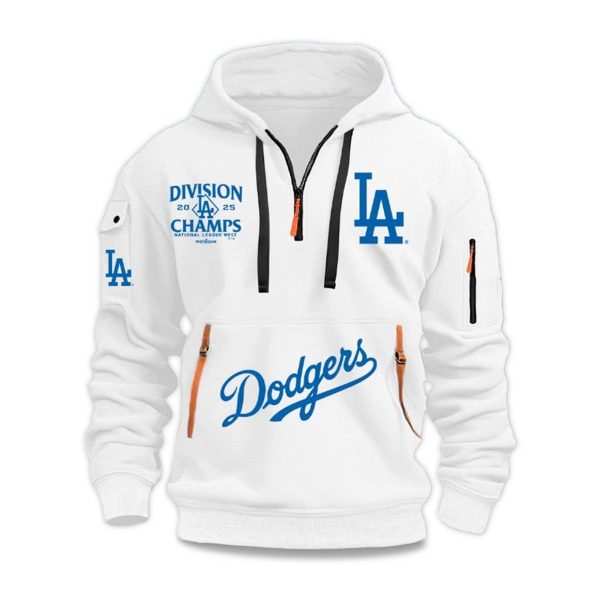 Dodgers NL West Division Champions 2025 Zip Hoodie