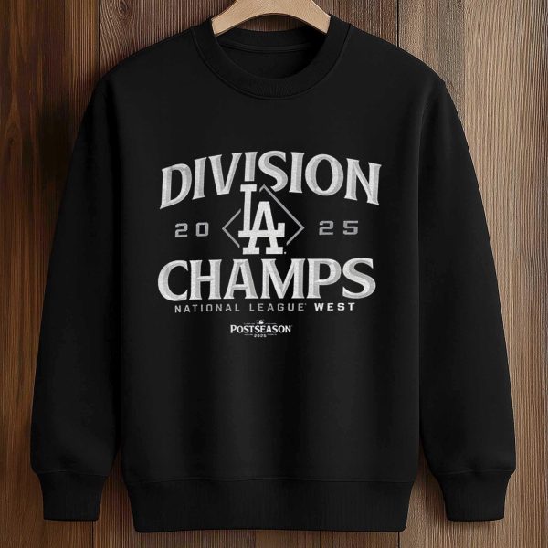 Dodgers National League West Division Champions 2025 Shirt 3