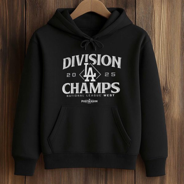 Dodgers National League West Division Champions 2025 Shirt 4
