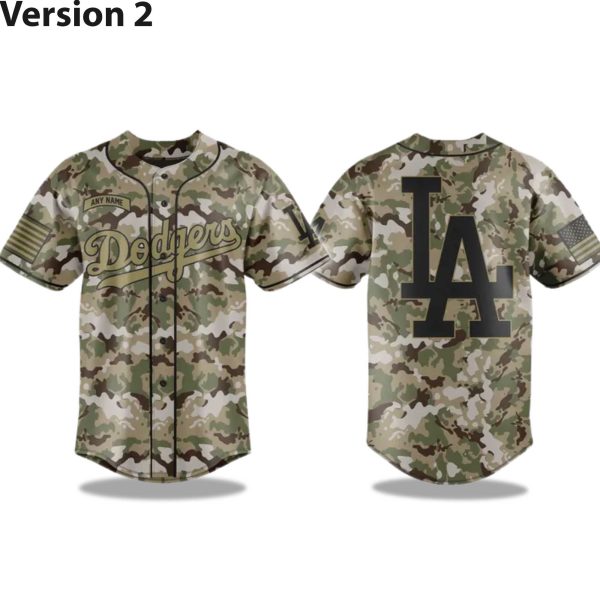 Dodgers Salute to Service 2025 Jersey