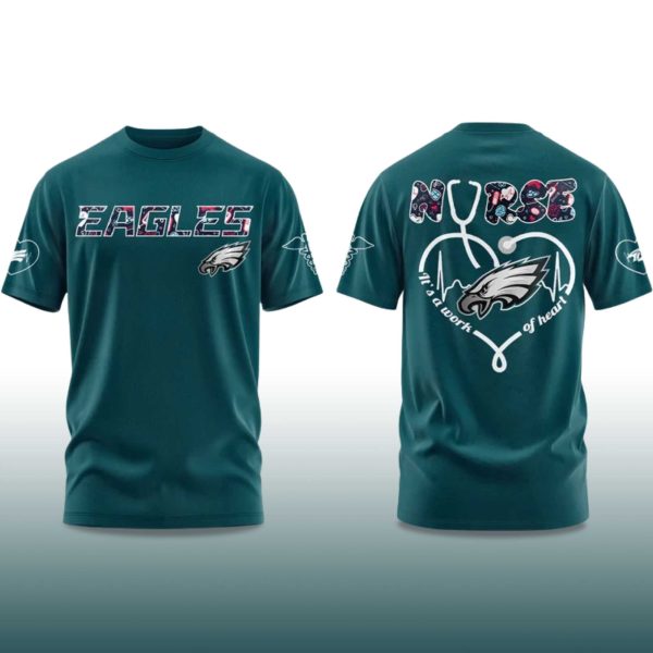 Eagles Nurses Appreciation 2025 Shirt 2