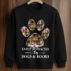 Easily Distracted By Dogs and Books Shirt