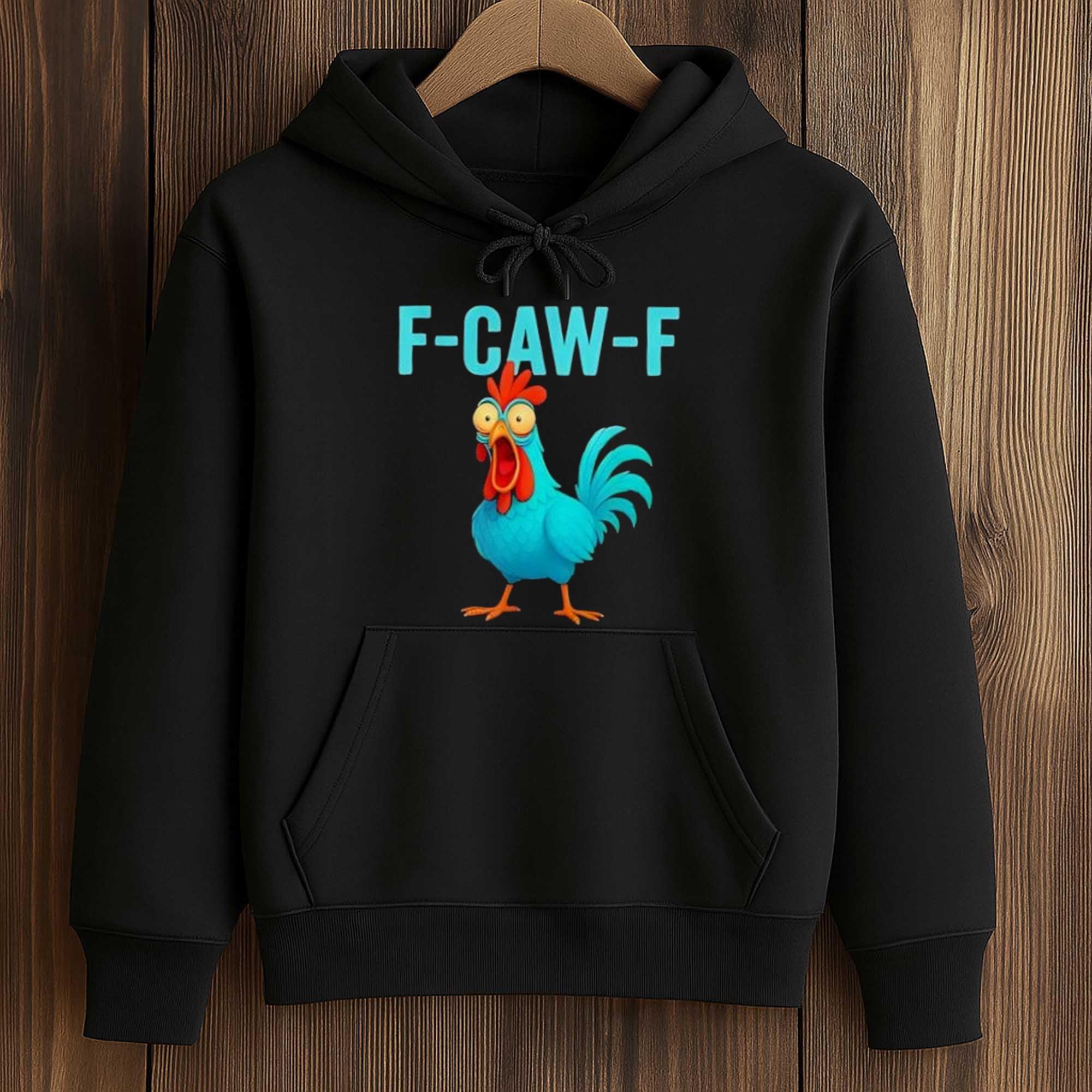 T-shirt Vintage Funny Cow Chicken - Coupe Classique, Manches Courtes, Motif Humour Vache/poule