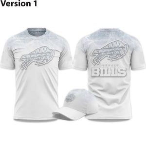 Bills White Out 2025 T Shirt