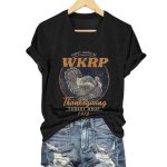 First Annual Wkrp Thanksgiving Turkey Frop 1978 Shirt