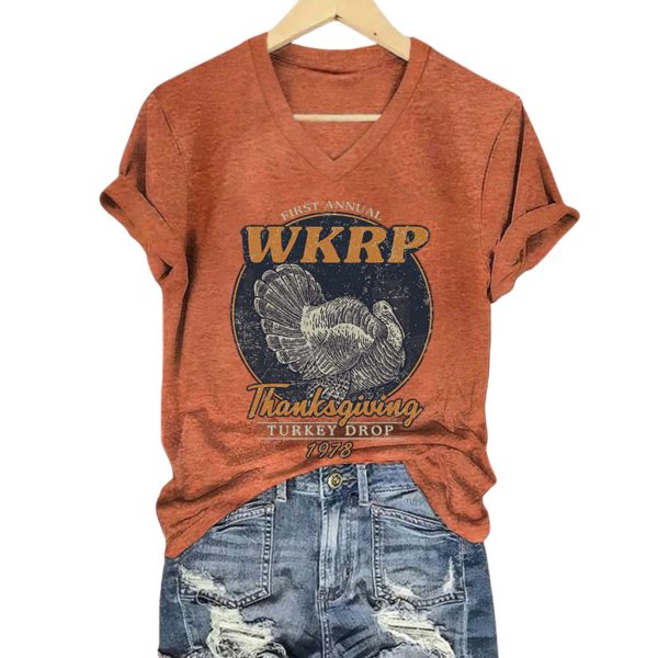 First Annual Wkrp Thanksgiving Turkey Frop 1978 Shirt